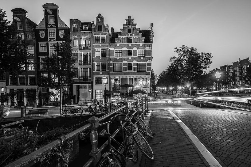 Innenstadt von Amsterdam von Scott McQuaide