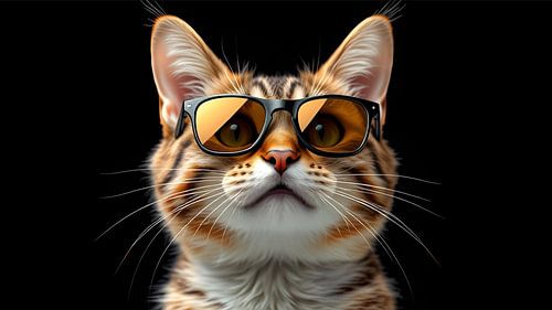 Cool in sunglasses