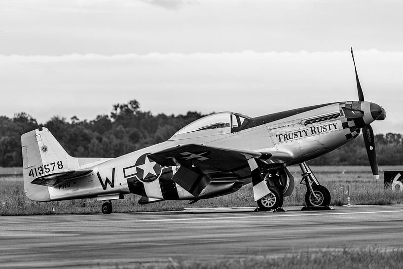 North American P-51D Mustang "Trusty Rusty". by Jaap van den Berg
