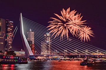 Wereld Havendagen 2024 vuurwerk 5 van Nuance Beeld