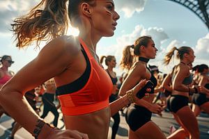 Sport- und Tanzwettbewerb