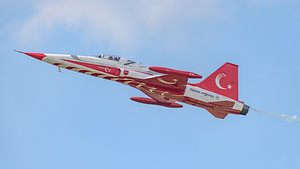 Ein Solo der Turkish Stars in Aktion.