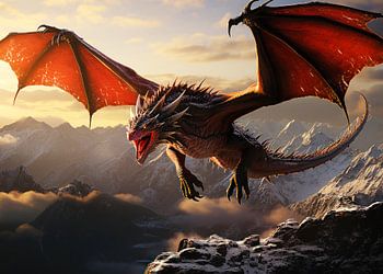 vliegende draak