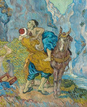 De barmhartige Samaritaan (naar Delacroix), Vincent van Gogh