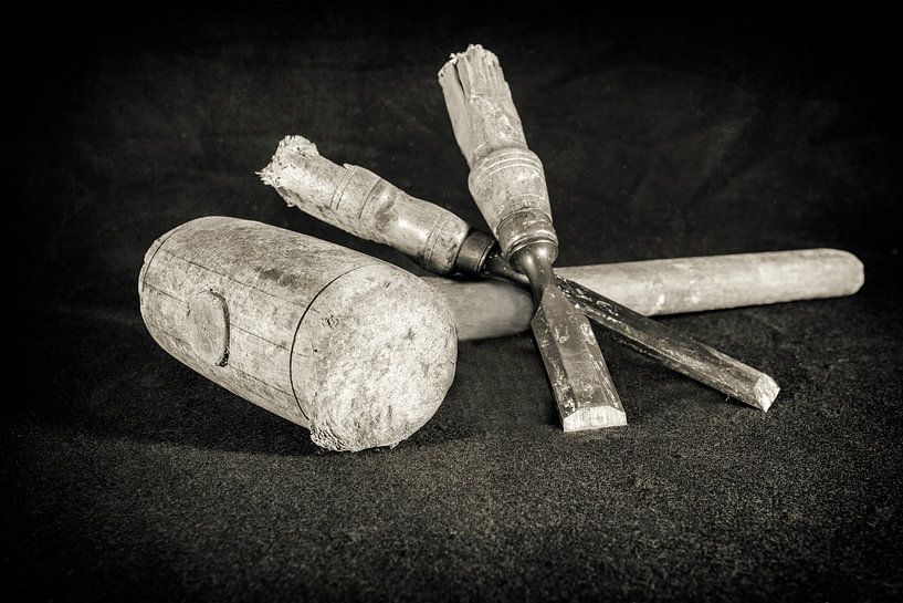 Antique hand tools by Roland de Zeeuw