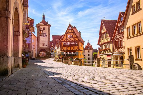 BAVARIA : MIDDEN FRANKRIJK - PÖNLEIN - ROTHENBURG OB DER TAUBER
