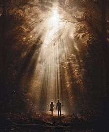 Waldspaziergang zum Sonnenaufgang