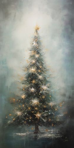 Festive Christmas tree