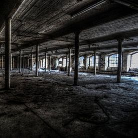 Verlaten fabriek Duitsland HDR van Natasja Martijn