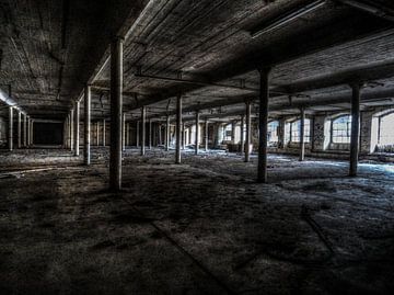 Verlaten fabriek Duitsland HDR van Natasja Martijn