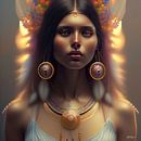 Indian girl by Gelissen Artworks thumbnail