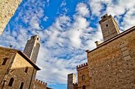 Die Torri von San Gimignano von Bas Koning Miniaturansicht