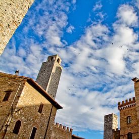 Die Torri von San Gimignano von Bas Koning