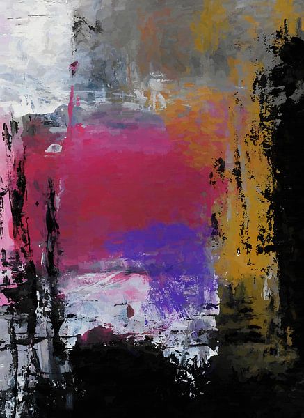 Abstract composition 1107 by Angel Estevez