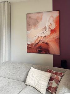 Modern abstract in earth tones