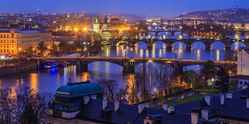 Uitzicht over de oude stad in Praag, Tsjechië - 6