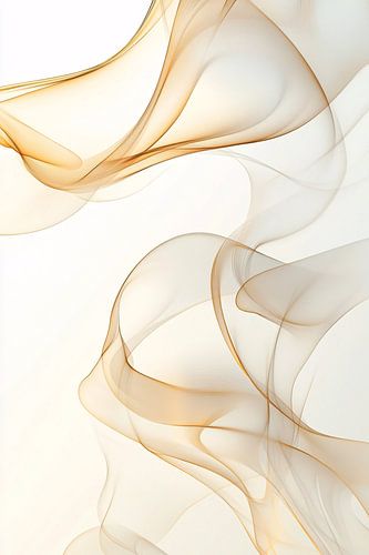 Zachte vloeiende lijnen en vormen