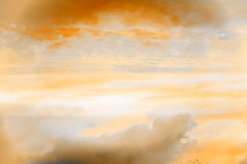 Golden clouds fantasy