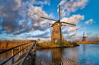 Kinderdijk mills by Sander Poppe thumbnail