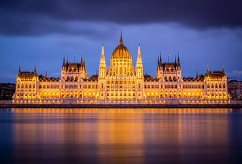 Bâtiment du parlement à Budapest, Hongrie
