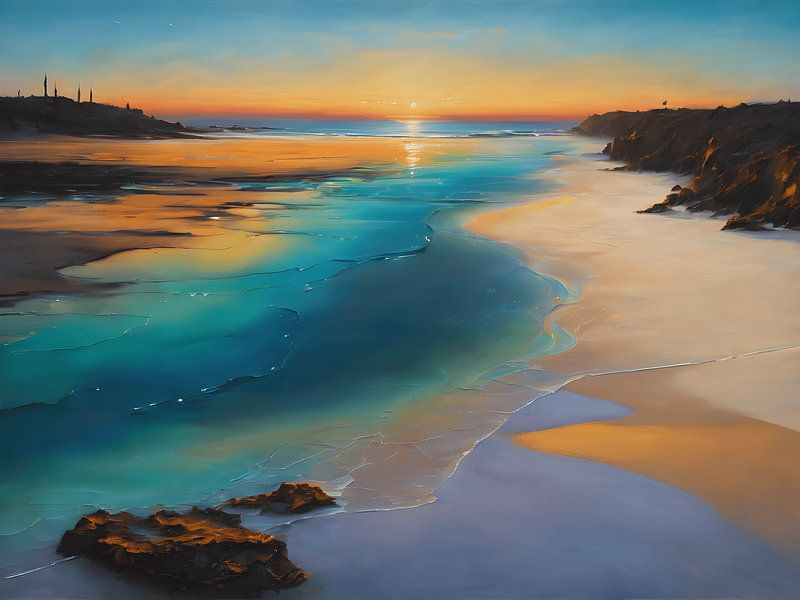 The coastline by Jolique Arte