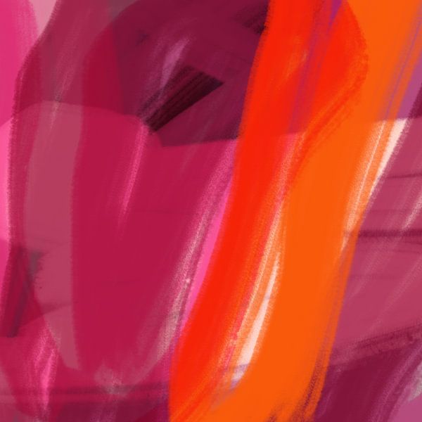Colorful shapes and lines no. 6 by Dina Dankers