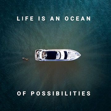 Het leven is een oceaan van mogelijkheden van ADLER & Co / Caj Kessler