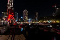 Rotterdam skyline over de haven van Brian Morgan thumbnail