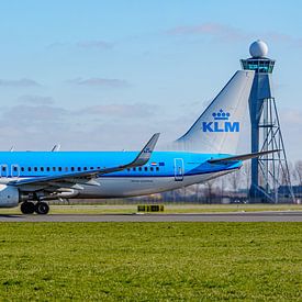 KLM Boeing 737-800 Passagierflugzeug. von Jaap van den Berg