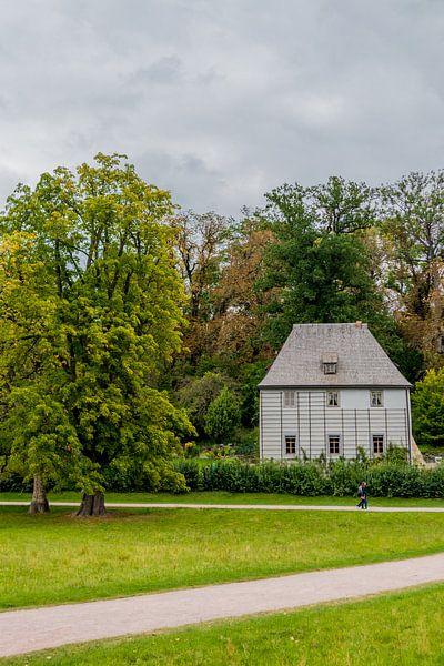 Welkom in het Ilmpark in de klassieke stad Weimar van Oliver Hlavaty