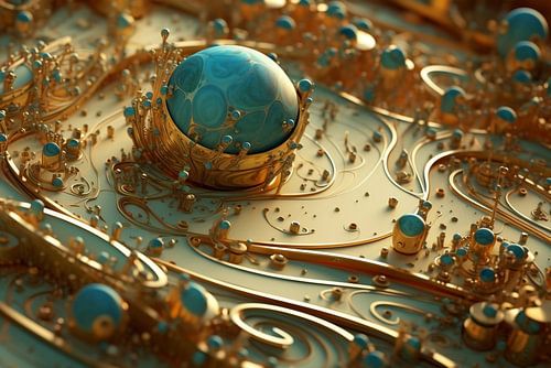 Universe Abstract (6) - Crown