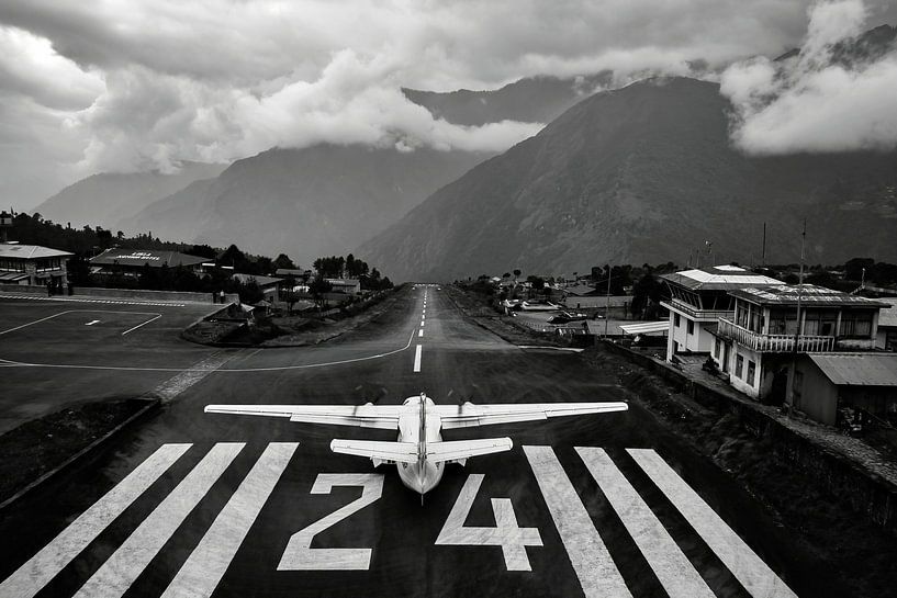 Aéroport de Lukla par Tim Vrijlandt