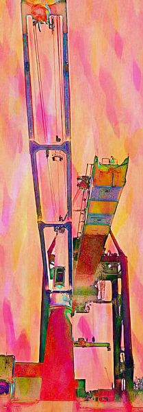 Containerkraan 2 Vibrant par Frans Jonker