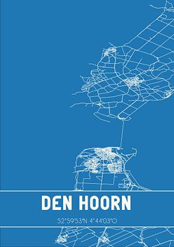 Blueprint | Map | Den Hoorn (North Holland) by Rezona