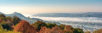 Rijnvallei met Drachenfels en Königswinter