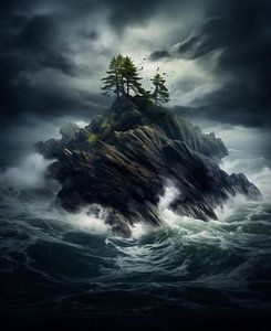 Sturm im Ozean