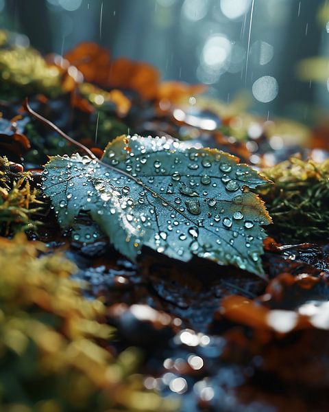 Herbstspaziergang von fernlichtsicht
