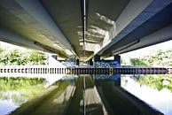 Brücke am Kanal von Norbert Sülzner Miniaturansicht