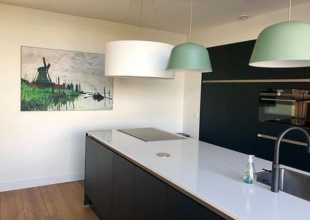 Molen bij Zaandam, Claude Monet