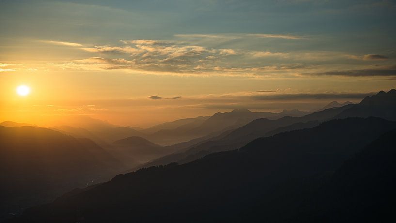Zell am See sunrise by Markus Ocker
