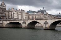 Brücke über die Signale in Paris von Maurice de vries Miniaturansicht