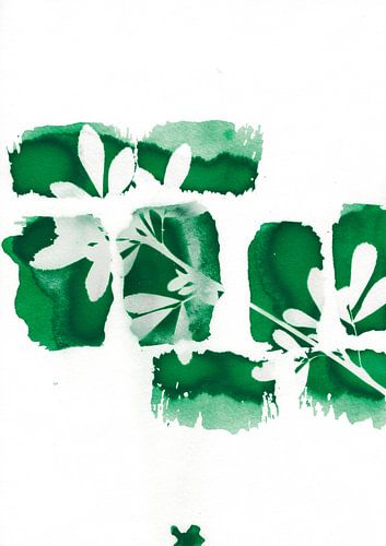 Abstracte Groene Bladeren