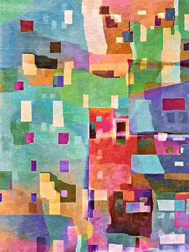 Laue Sommernacht am Rande der Stadt von Anna Marie de Klerk