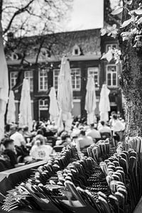 Bestekbak op het terras van Tom Van den Bossche