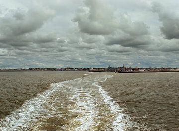 Zicht op Harlingen van Rinke Velds