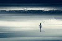 She saw it coming - Strandszene