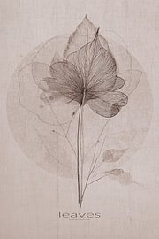 Botanische Collage-Kunst: Just Leaves