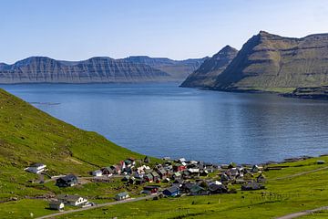 Landschap van de Faeröer eilanden 4 van Adelheid Smitt