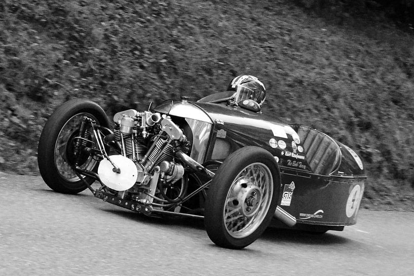 Morgan Threewheeler SW Foto  Eggberg Klassik 2019 von Ingo Laue