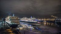 2 zusterschepen maken een cruise